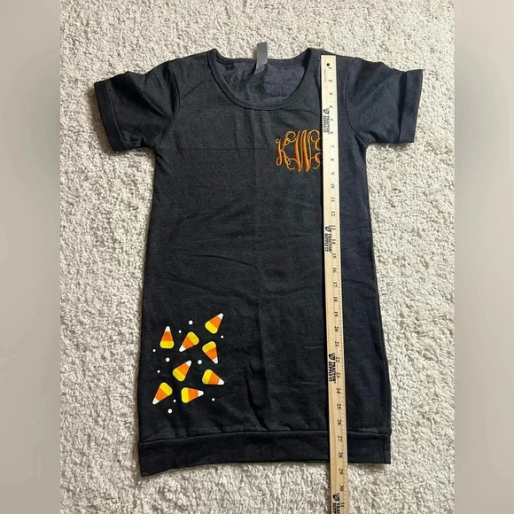 Youth Girls Size Medium Embroidered Halloween Dress - Picture 3 of 6